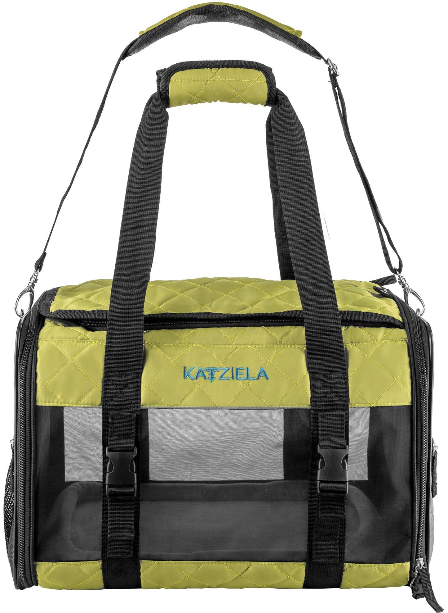 Katziela - QUILTED COMPANION - olive green
