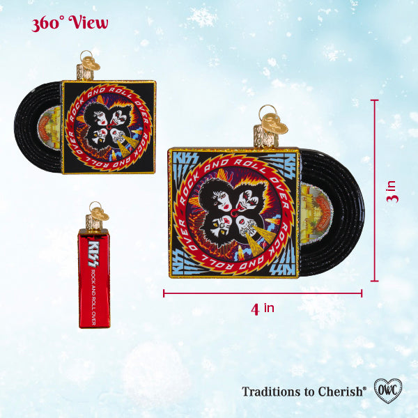 Rock And Roll Over Album Ornament