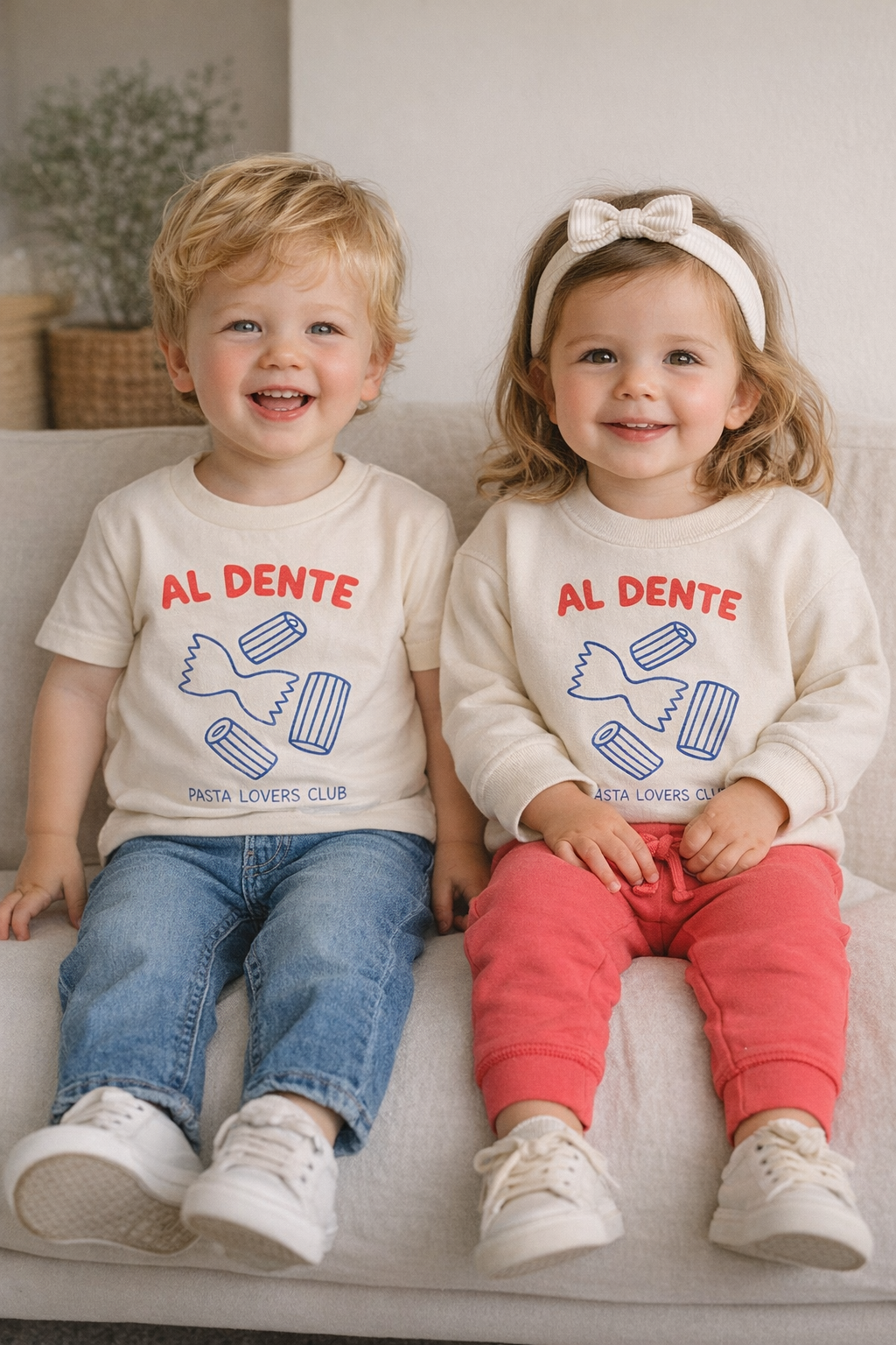 Al Dente Graphic Crewneck