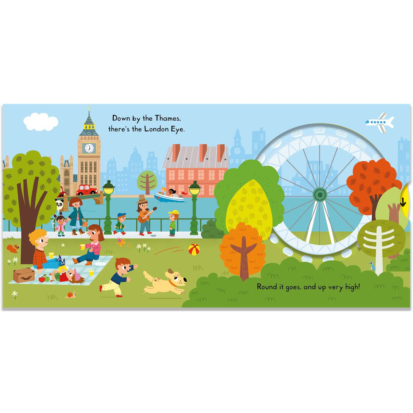 Busy London Book by Marion Billet