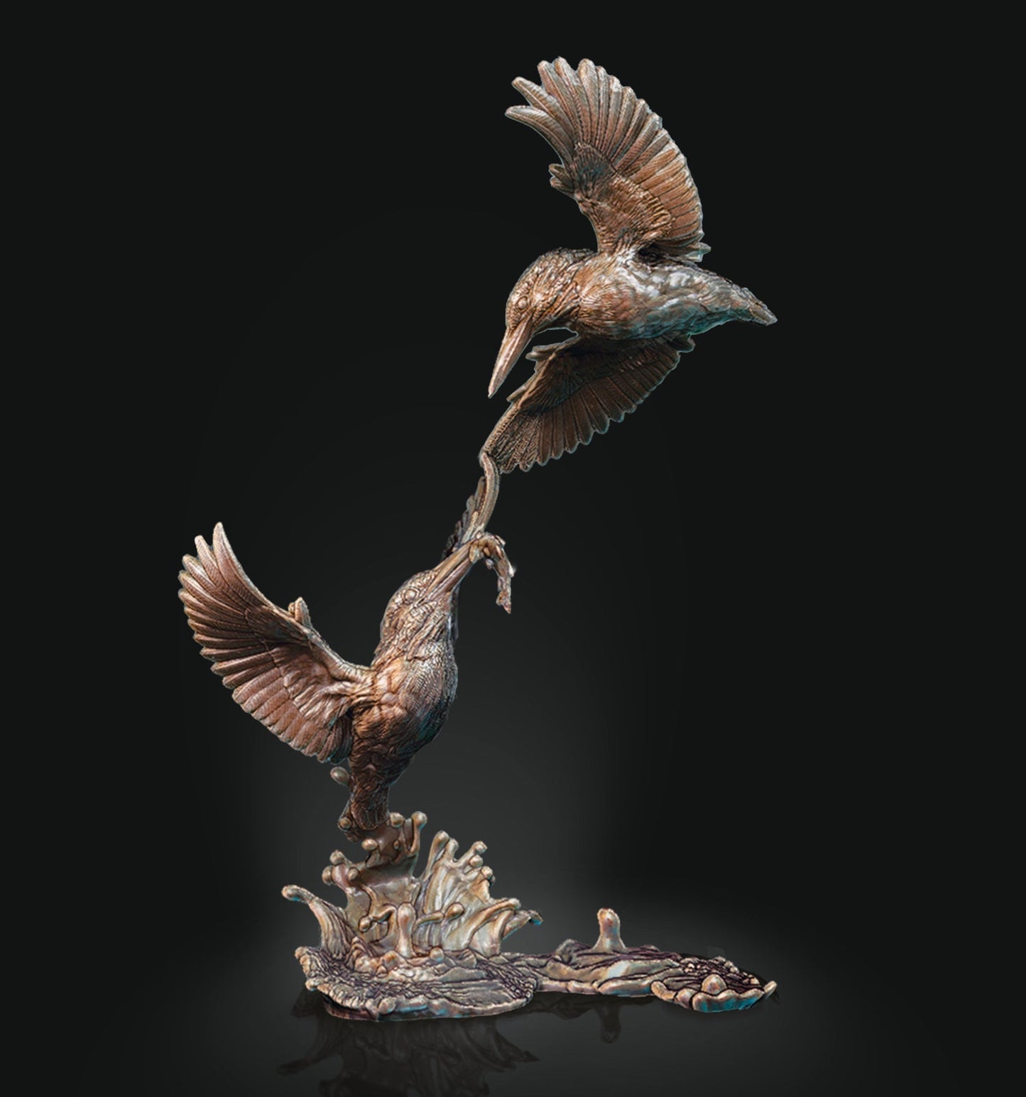 Butler & Peach Kingfisher Pair
