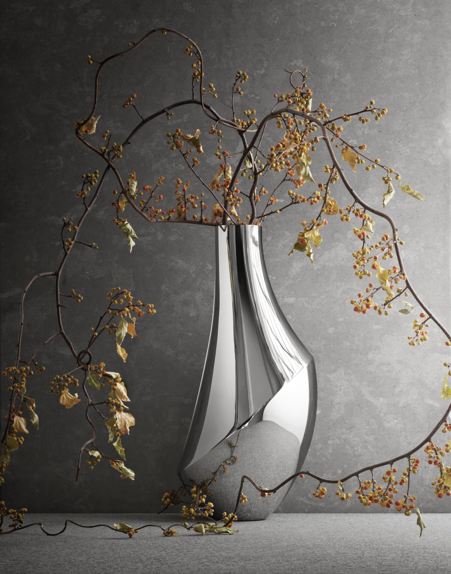 Georg Jensen Flora Vase, Large