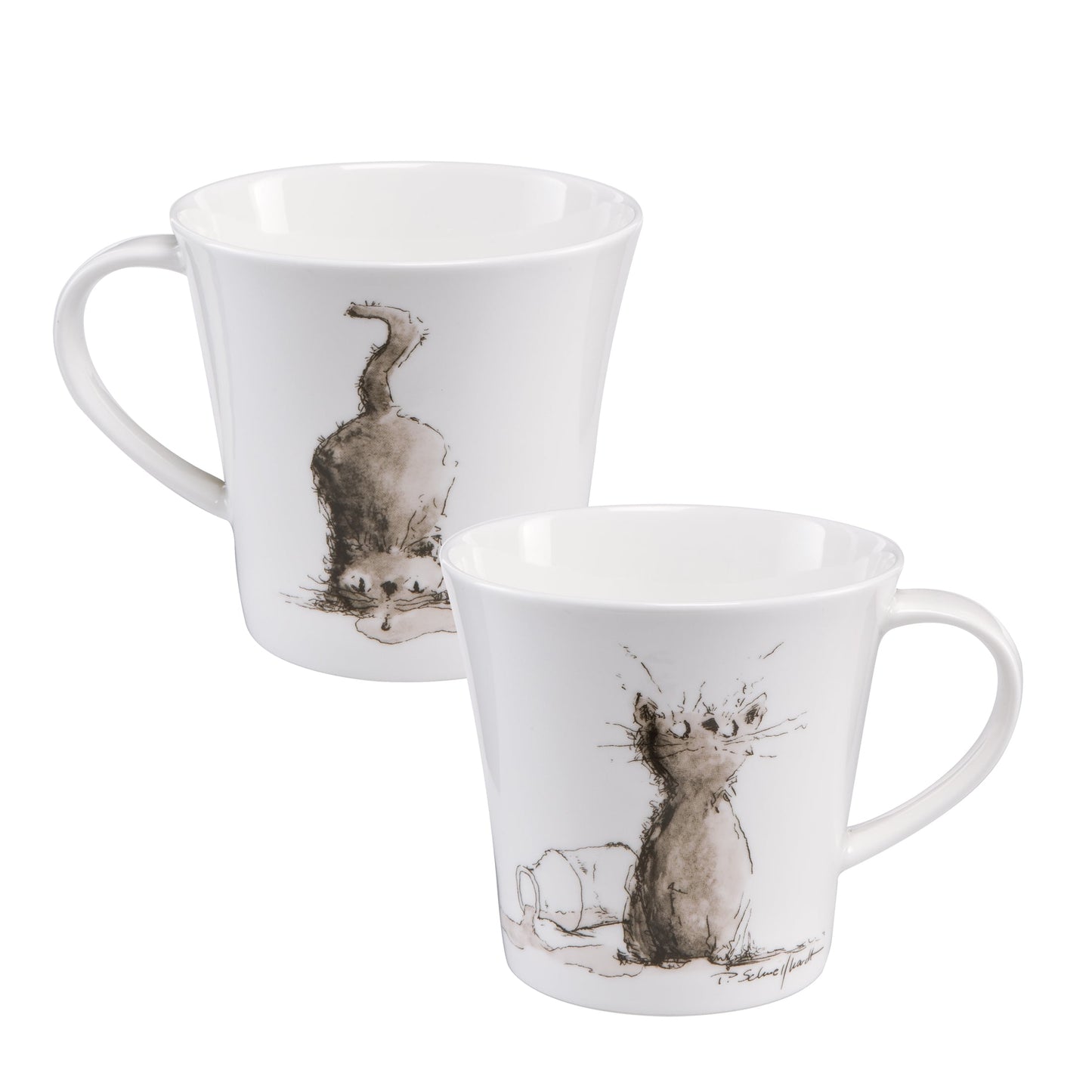 Goebel Milky Way Cat Mug