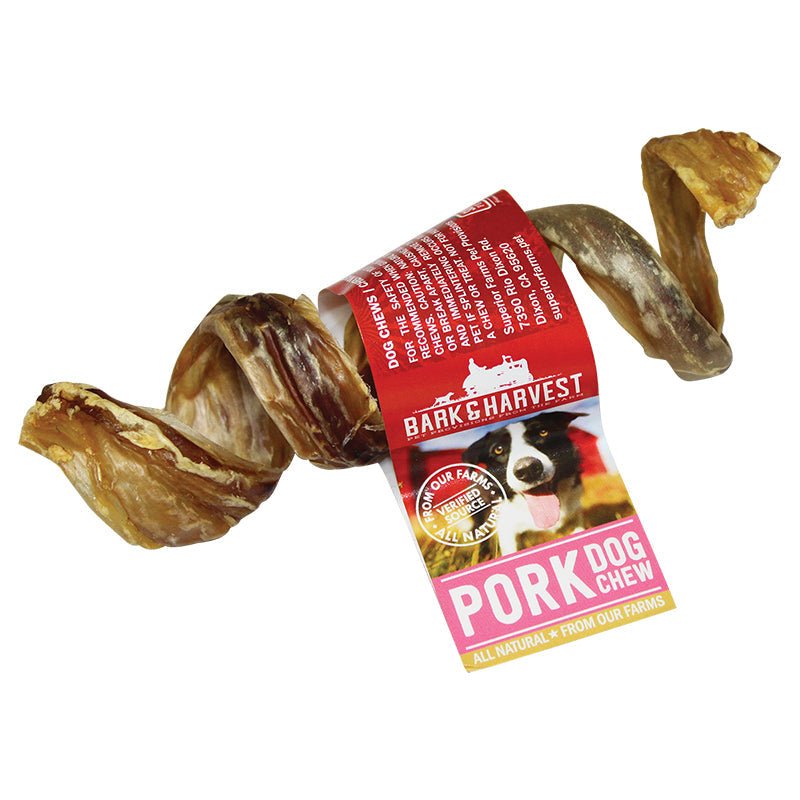 Bark & Harvest Pork Pizzle Spring Treats