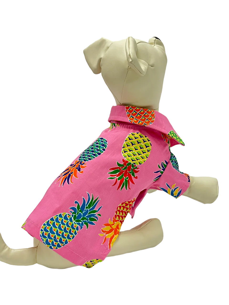 Luna Blue Rosewood Pineapple Aloha Shirt