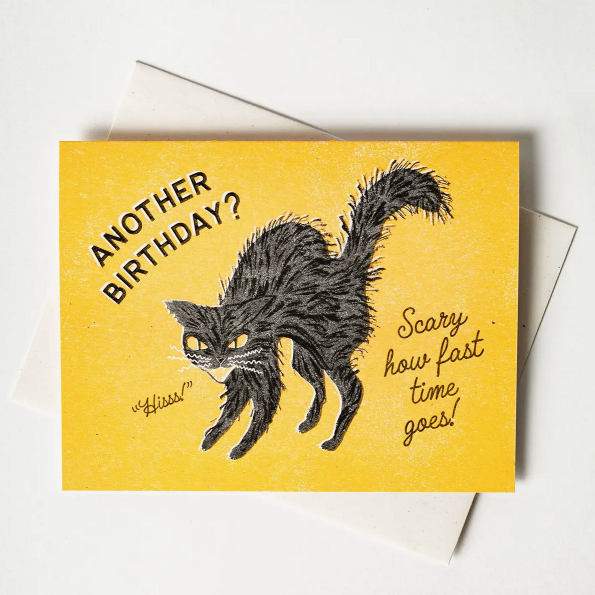 Another Birthday? - Risograph Card