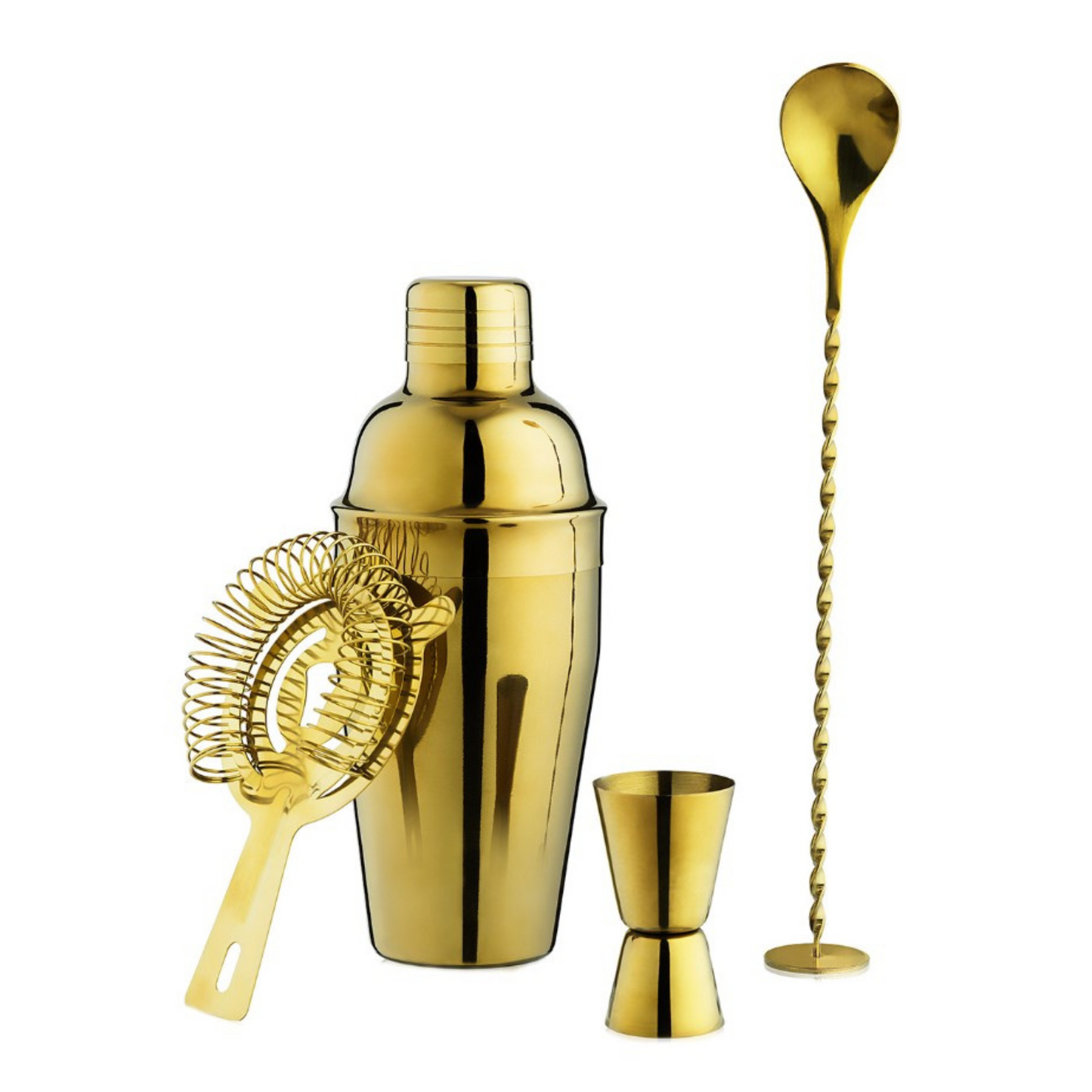 Gold Barware Set