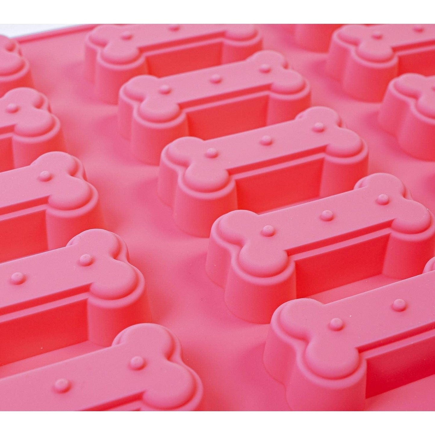 Jojo Modern Pets - Dog Bone 3 in 1 Silicone Baking Treat Tray