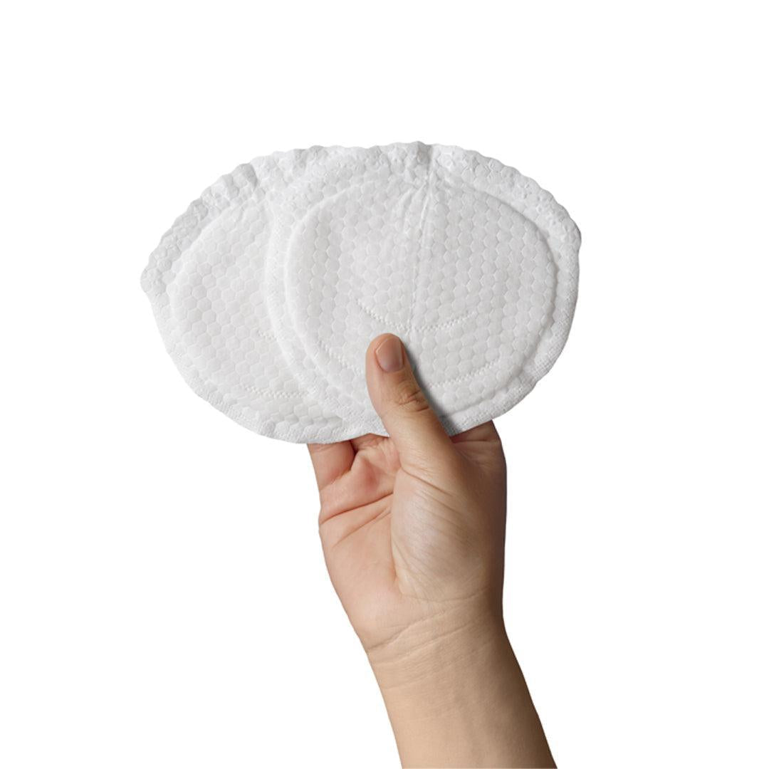 Carriwell Disposable 50x Bamboo Breast Pads - White