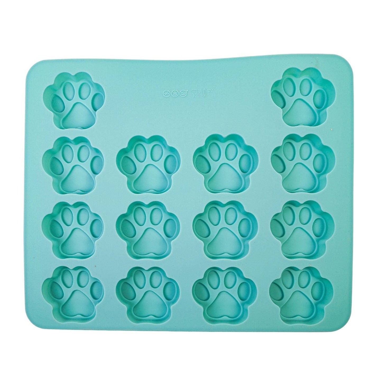 Jojo Modern Pets - Paw Print 3 in 1 Silicone Baking Treat Tray