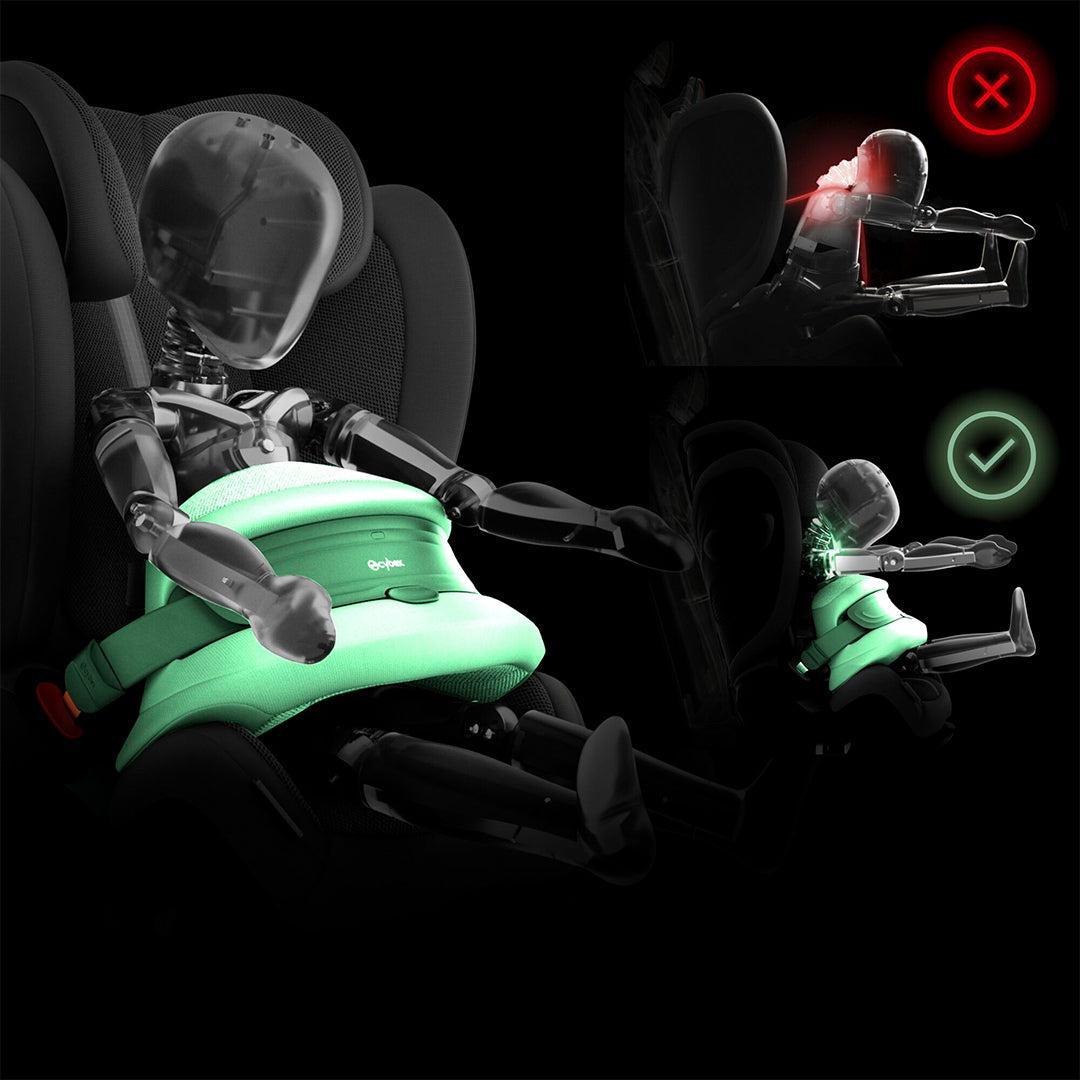 CYBEX Pallas G3 Plus i-Size Car Seat - Stormy Blue