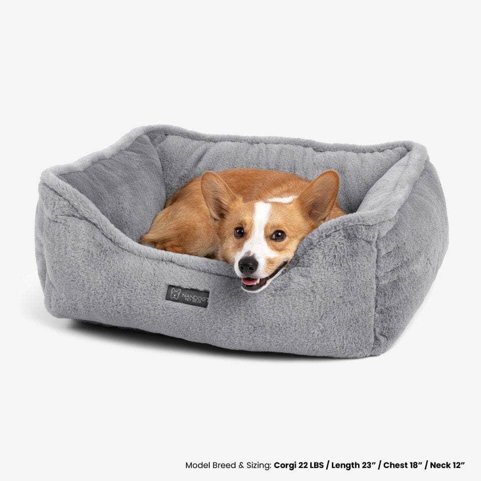 Nandog Pet Gear - The Super Cloud Bed in Pearl River Grey