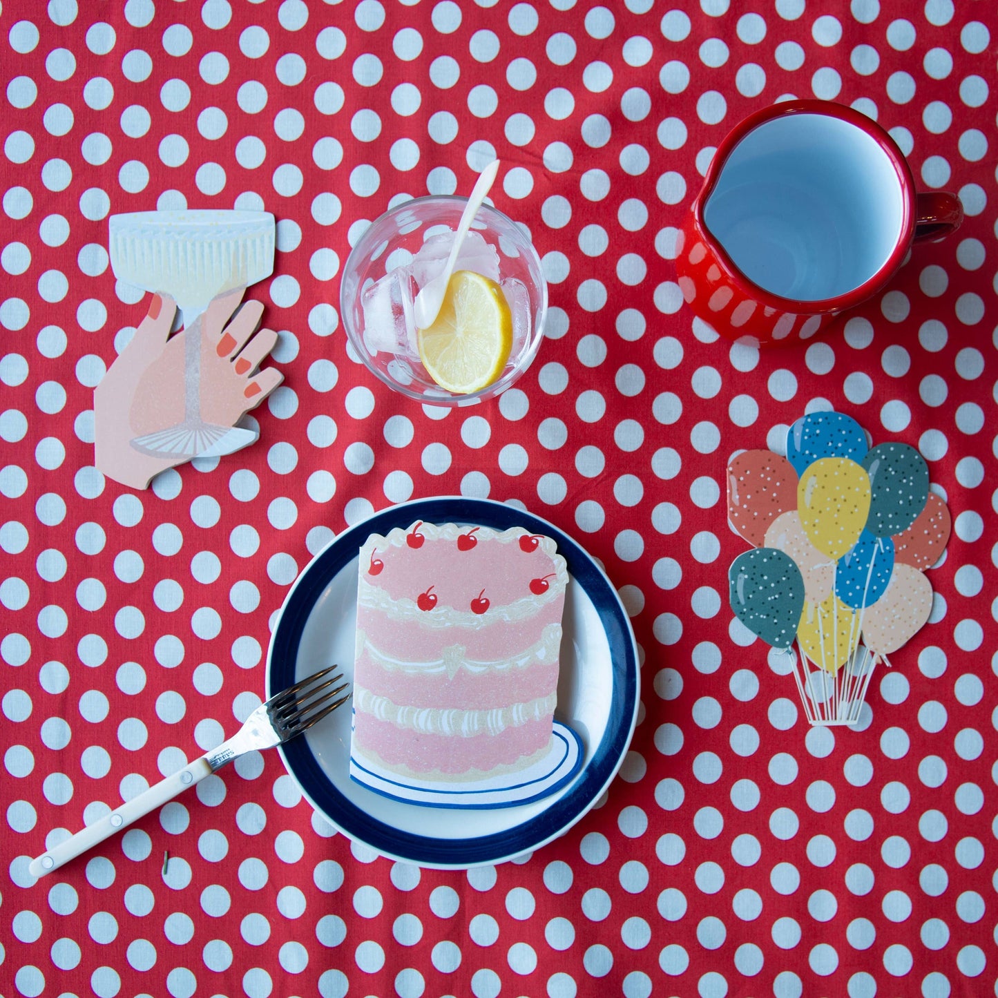 Coupe Chin-Chin - Die Cut Card