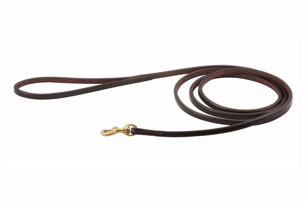 Alvalley - Flat Leather Snap Leads