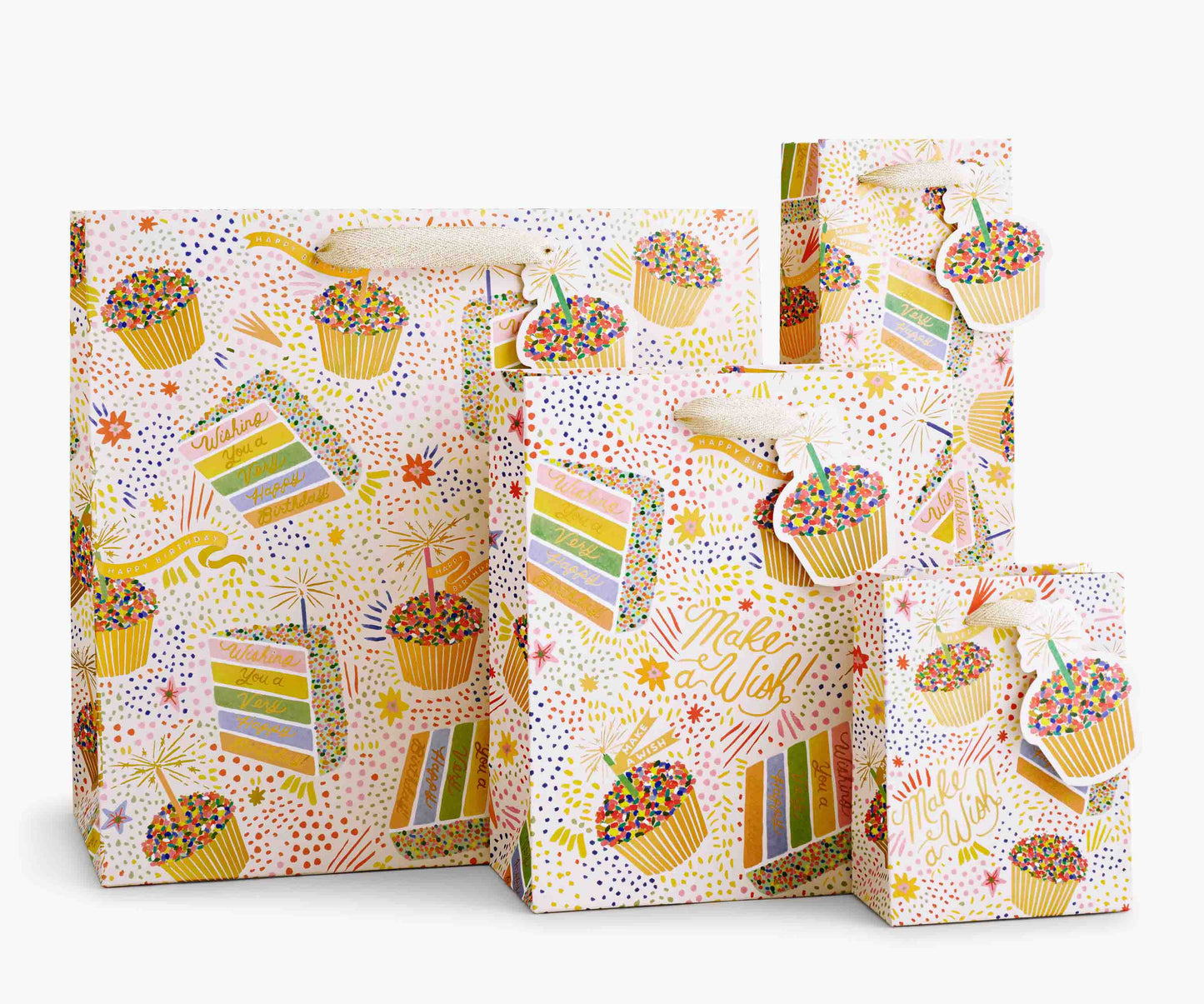 Birthday Cake Large Gift Bag