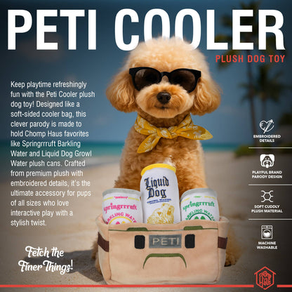 Chomp Haus - Peti Cooler – Plush Designer Dog Toy Cooler