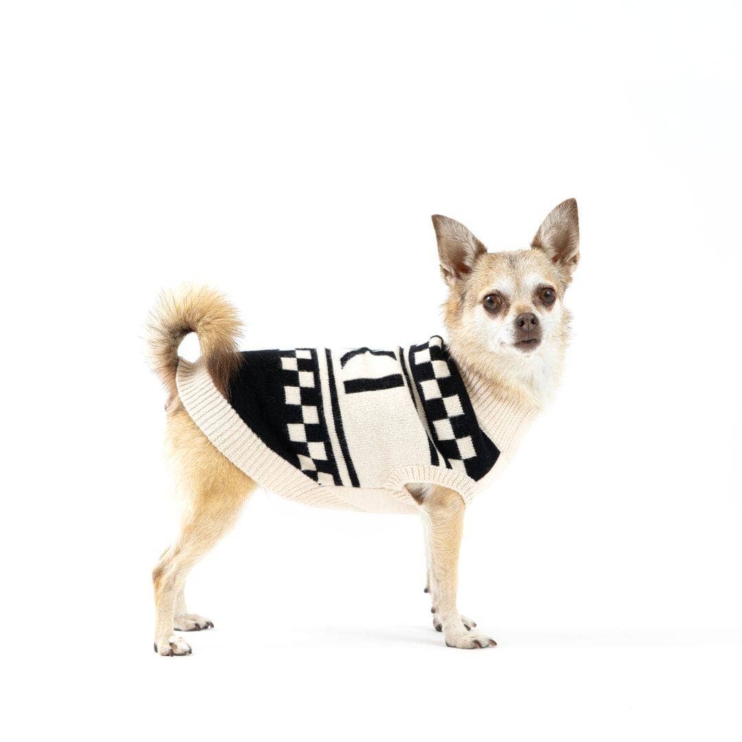 fabdog - Fab Ski Mini Check Sweater