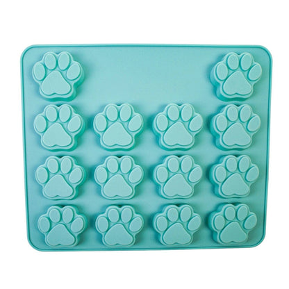 Jojo Modern Pets - Paw Print 3 in 1 Silicone Baking Treat Tray