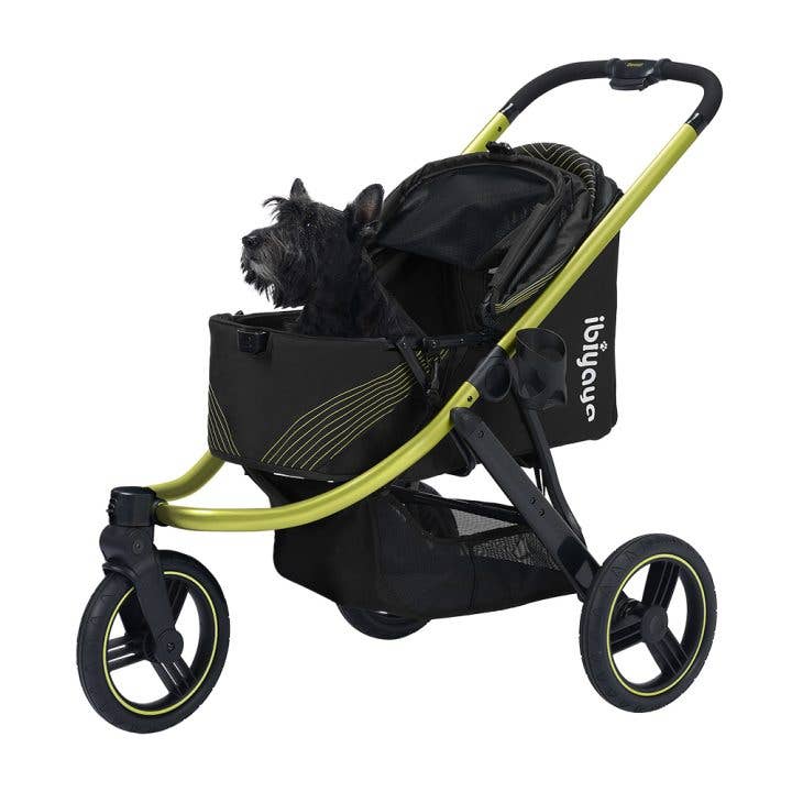 Ibiyaya - Beast Pet Jogging Stroller, 3-Wheel All-Terrain Dog-Cat Pram