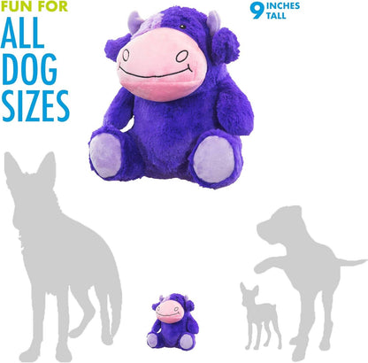 Caitec Inc - Small Chuckles 2.0 Cow Dog Toy