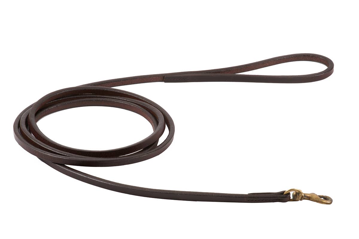 Alvalley - Flat Leather Snap Leads