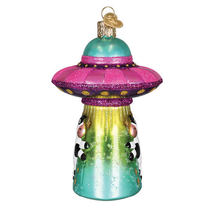 Cow Abduction Ornament