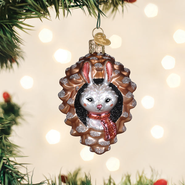 Piney Rabbit Ornament
