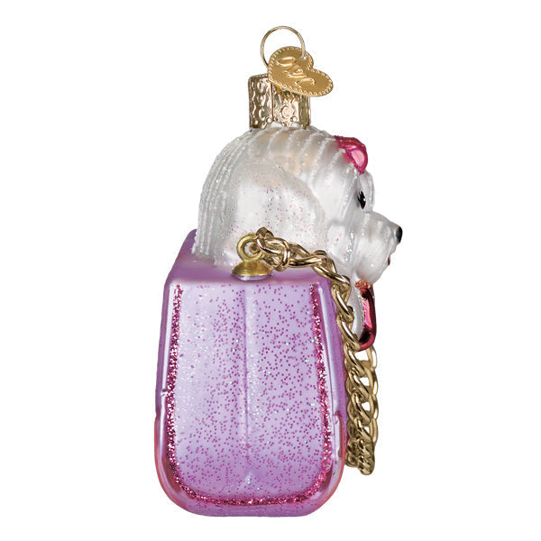 Posh Pup In Purse Ornament