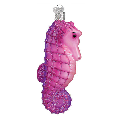 Shimmering Seahorse Ornament