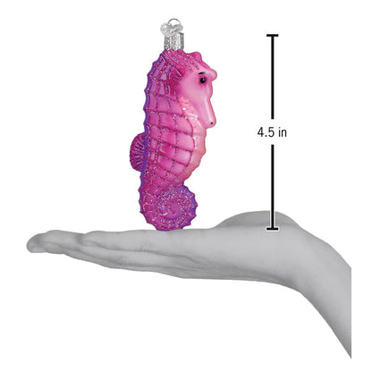 Shimmering Seahorse Ornament