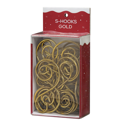 24 - Gold S Hooks
