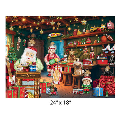 Santa's Workshop Puzzle