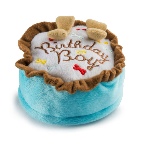 Haute Diggity Dog - Birthday Boy Toy Squeaker Dog Toy: Small / Mini