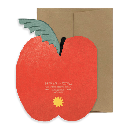 Big Apple Card - Die Cut Card