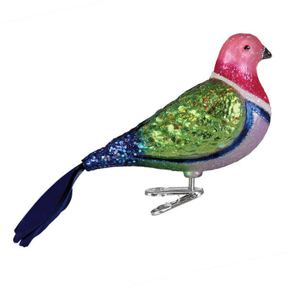 Pink Fruit Dove Ornament