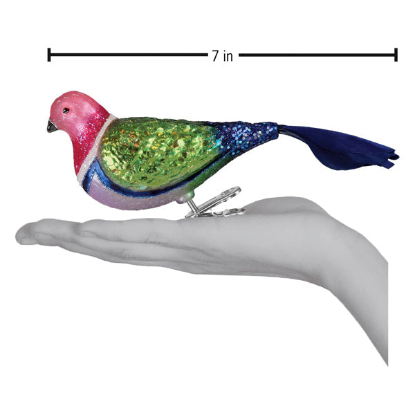 Pink Fruit Dove Ornament