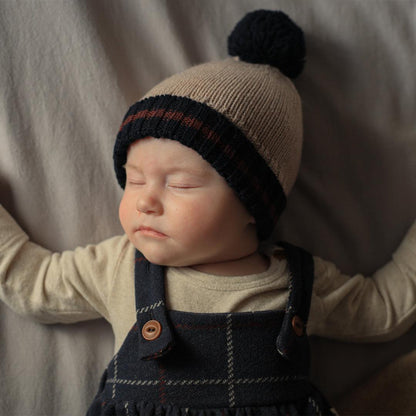 1+ In The Family Brian College Beanie - Tortora