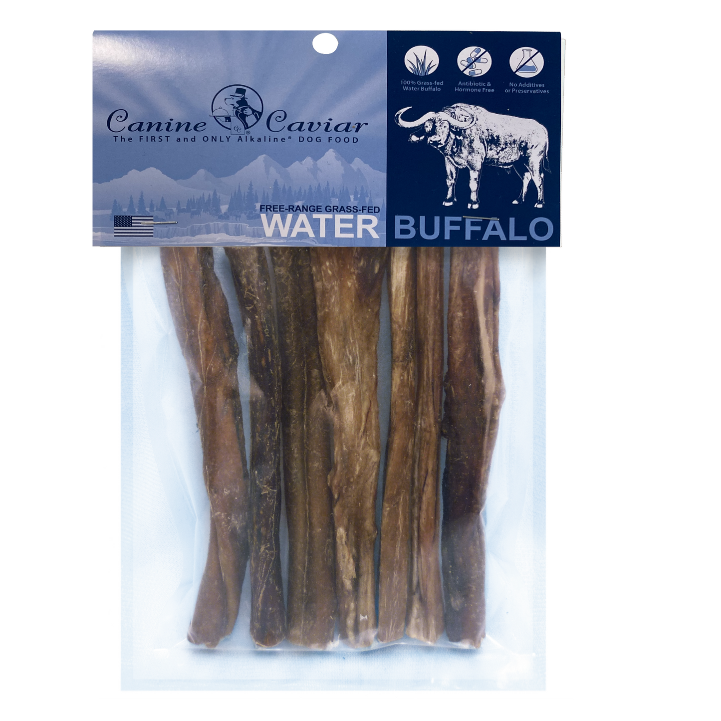 Canine Caviar - Bully Stix 7pk, 6"