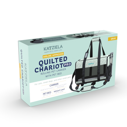 Katziela - Katziela® Quilted Chariot PRO Pet Carrier