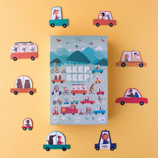 Beep! Beep! Puzzle -48 pcs