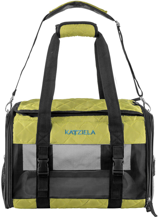 Katziela - QUILTED COMPANION - olive green