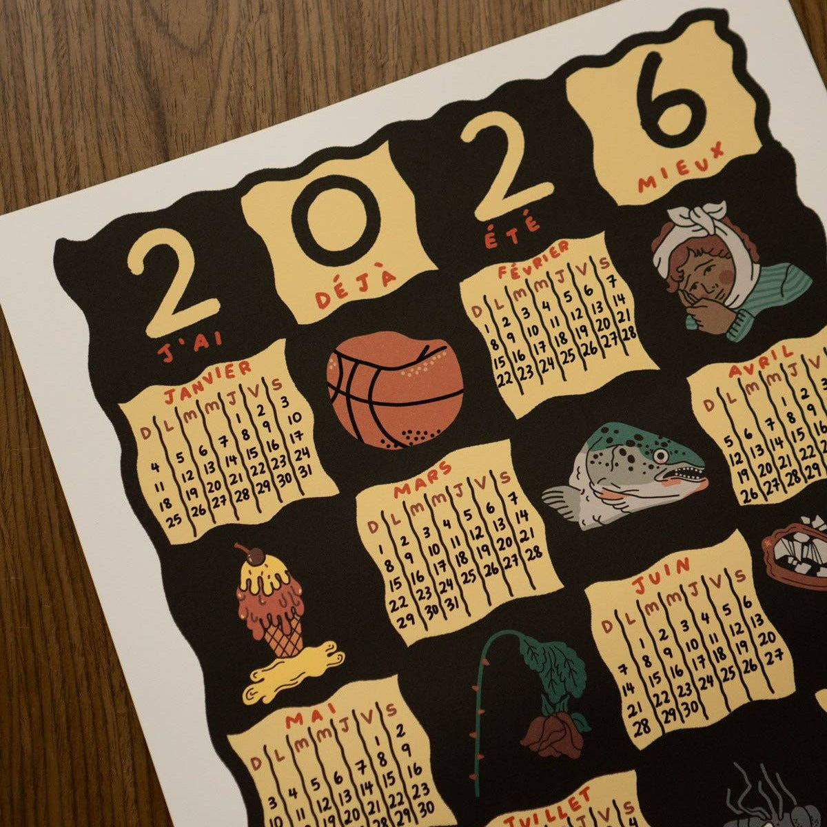 Been Better Icons - 2026 Calendar Print