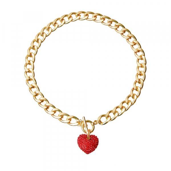 Bark Fifth Avenue - Heart Toggle Necklace