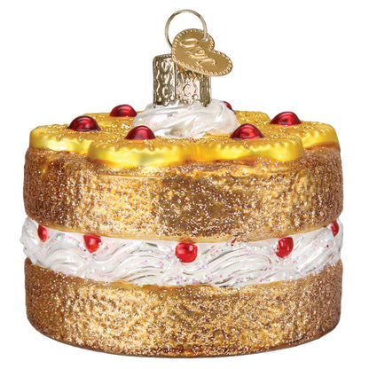 Pineapple Upside Down Cake Ornament