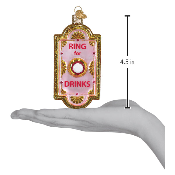 Ring For Drinks Doorbell Ornament