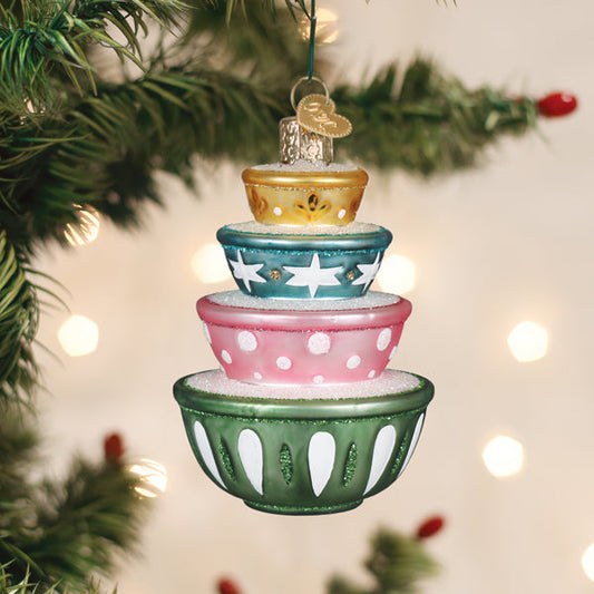 Stacked Mixing Bowls Ornament
