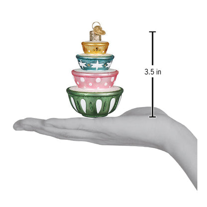 Stacked Mixing Bowls Ornament