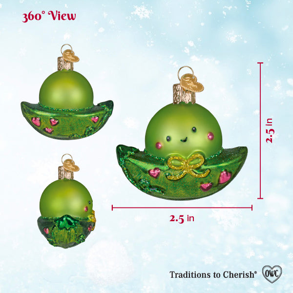Little Peapod Ornament