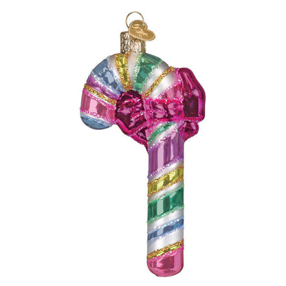 Pastel Candy Cane Ornament
