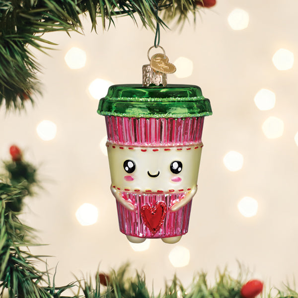 Happy Coffee Ornament